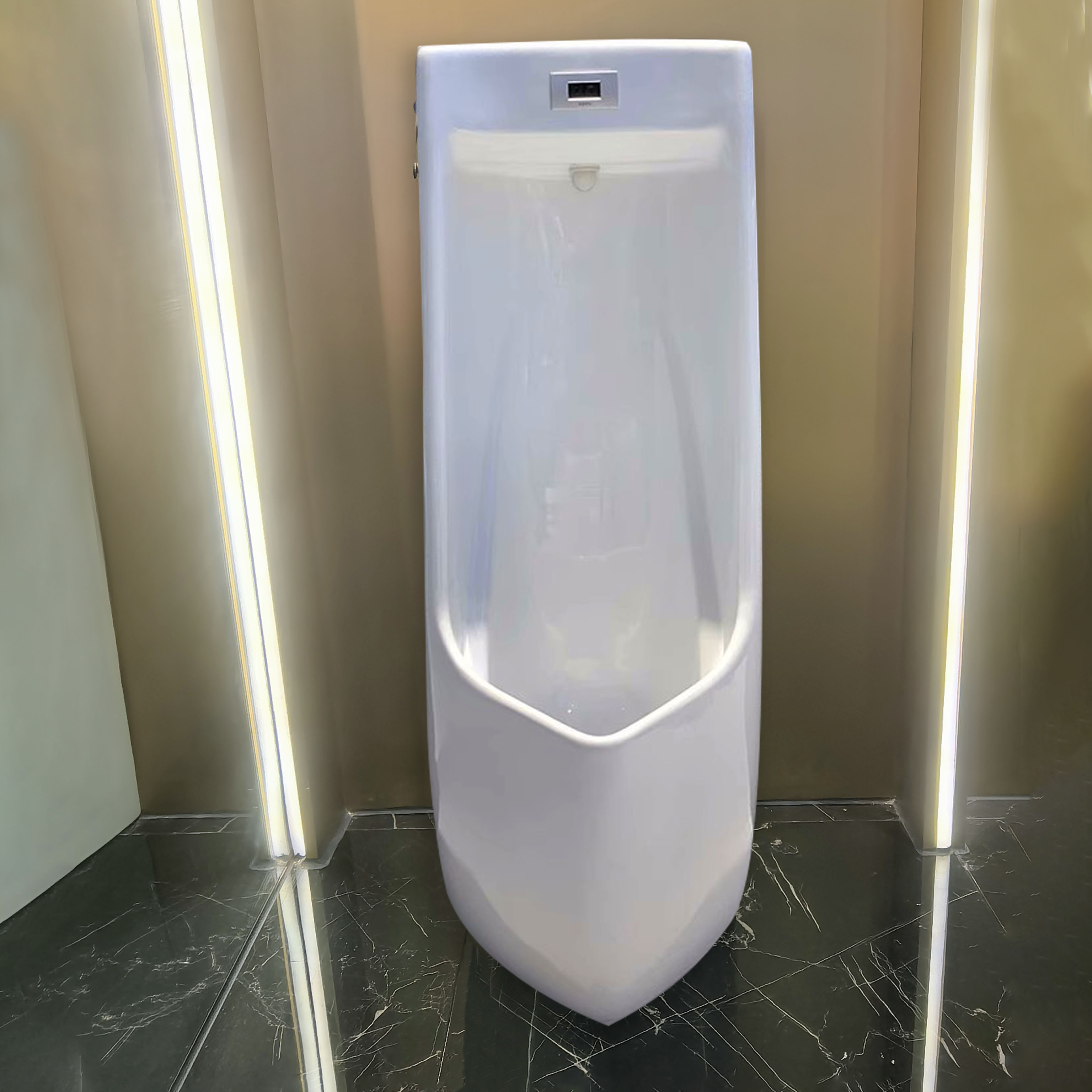 TOTO一体感应小便斗USWN810B/USWN810BE商用落地式节水型自动感应