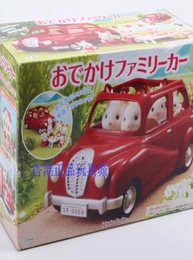 Sylvanian Families/森贝儿家族紅色家庭車模型 27610