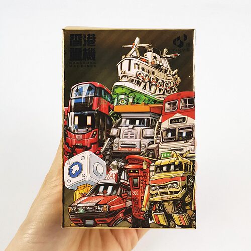 TINY合金香港重机模型金车模