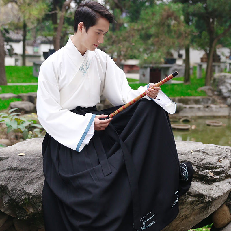 重回汉唐擎苍原创男生中国风汉服