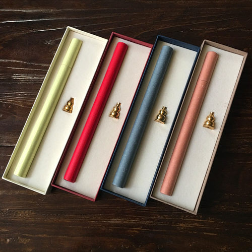 定制单筒香插配套多款颜色礼盒