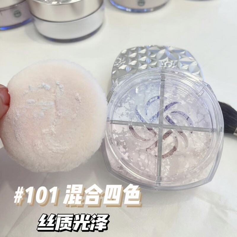 乐妆洋品店 黛珂24年新款调光师定妆散粉蜜粉101幻纱四色细致提亮