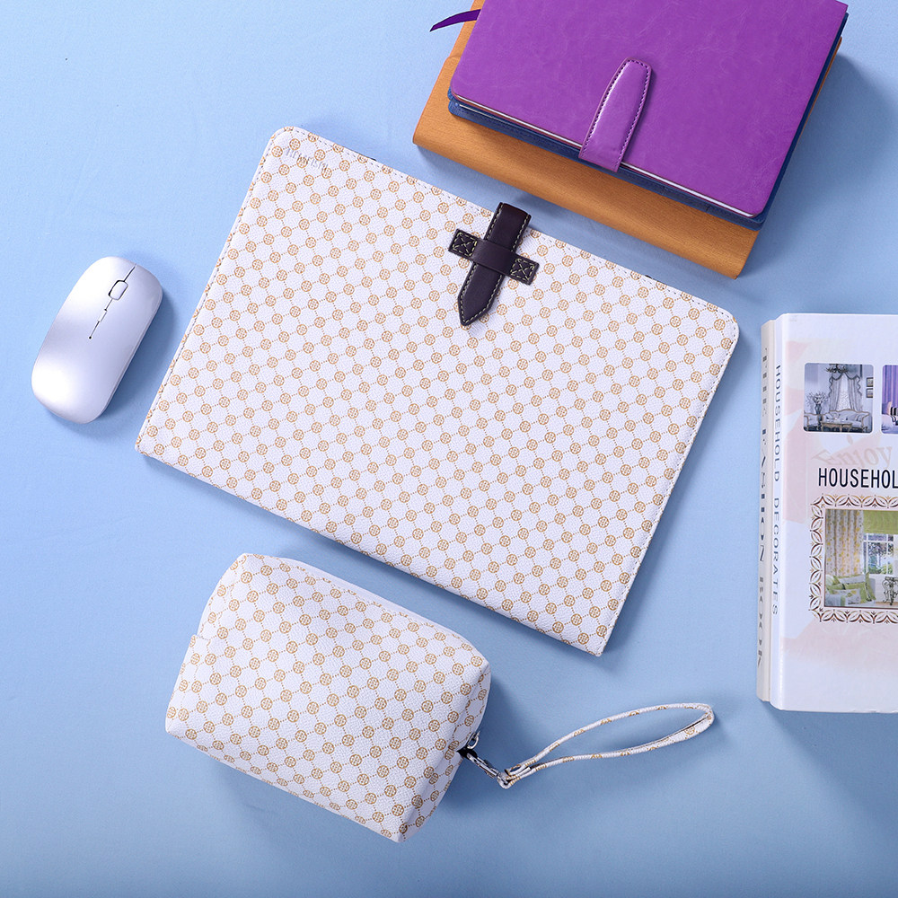 贺美诗 适用联想小新14笔记本电脑保护套pro16皮套yoga14内胆包时尚配件花纹外壳防水便携