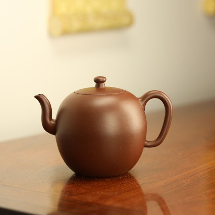 陈尊《大彬 ·隐元》 紫砂汇监制 纯手工紫泥  宜兴紫砂壶 可询