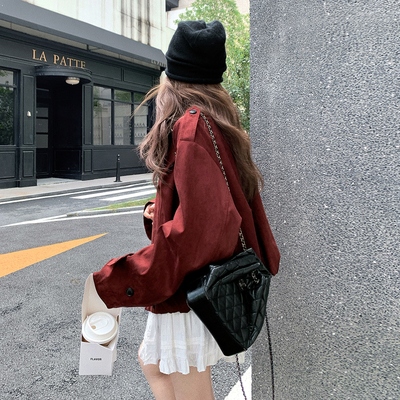 【现货首发】爆版麂皮绒短款外套D69 P155K238