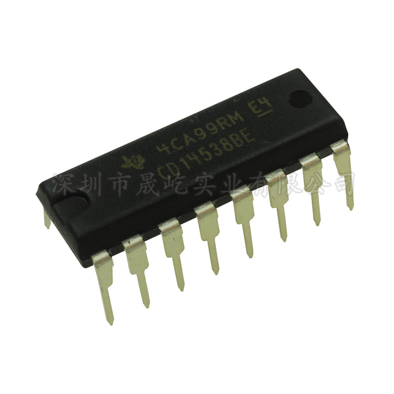 CD14538BE CD14538 双列直插DIP-16 全新进口原装 多谐振荡器芯片