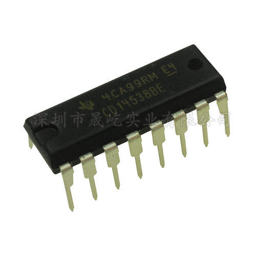 CD14538BE CD14538 双列直插DIP-16 全新进口原装 多谐振荡器芯片