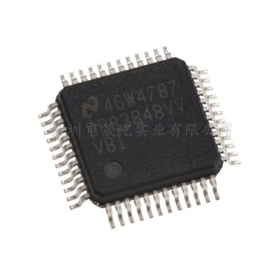 原装正品 贴片 DP83848IVV 以太网收发器/接口芯片 LQFP-48