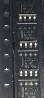 全新现货MC1458DR MC1458D MC1458 SOP-8 放大器IC 贴片封装