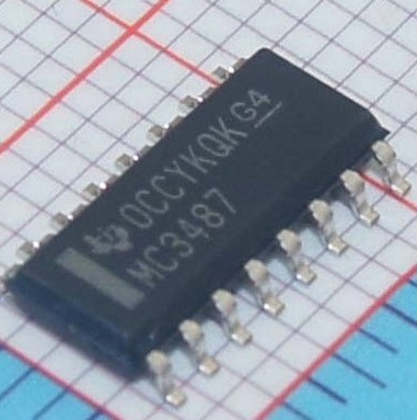 全新进口 贴片 MC3487D MC3487DR 线路驱动器IC芯片 SOP-16