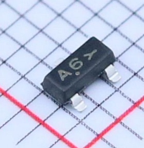 贴片开关二极管BAS16LT1G 丝印A6 SOT-23 0.2A/200MA/75V 直拍