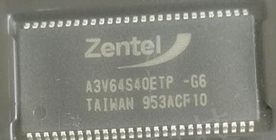 A3V64S40ETP-G6 ZENTEL同步动态随机存储器ic 内存闪存芯片TSOP54