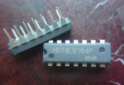 移位寄存器/串行至并行 HD74LS164P 74LS164 直插 DIP14