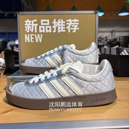 Adidas阿迪达斯VL COURT女子运动休闲T头鞋低帮板鞋德训鞋LB5800