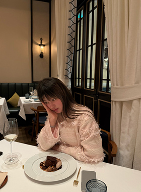 wann现货  公主请下单 淡粉流苏飘带高级感休闲名媛小香风外套