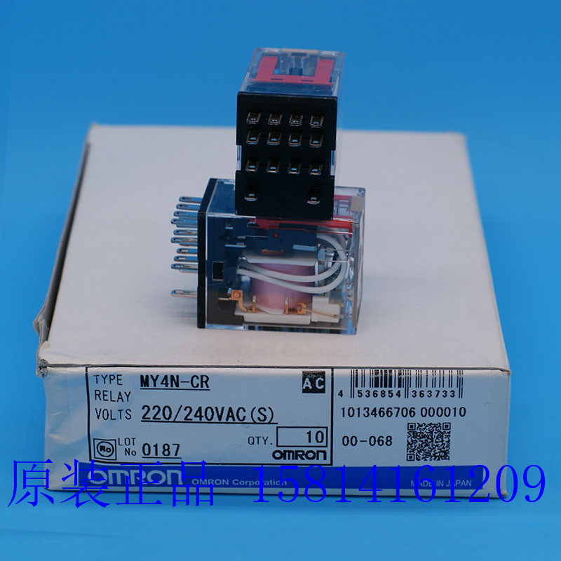 中间继电器MY4N-CRAC220欧姆龙