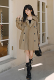 【新款】现货+！160A-9131高品质双排扣风衣P145控198，女装风衣，浙宝168