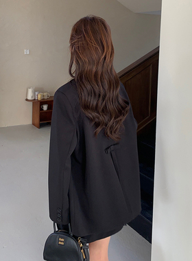 现货数据好！168-H117开叉蝴蝶结系带西装外套P135控198