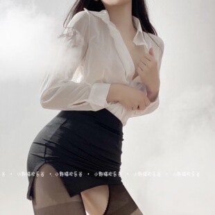 制服ol办公室女老师play黑丝角色扮演套装 职业装 女 性感秘书 你