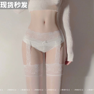 サスペンダーオールインワンレースセクシーストッキング黒ストッキングガーターストッキング肌色ストッキング白ストッキング女性センチメンタル制服