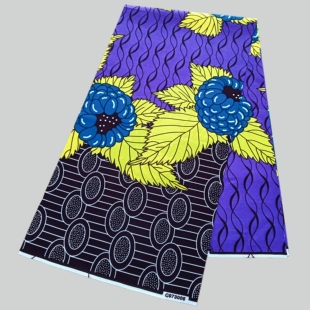 现货1码纯棉布料非洲风格荷兰蜡染布 Hollandais Wax Fabric EEEE