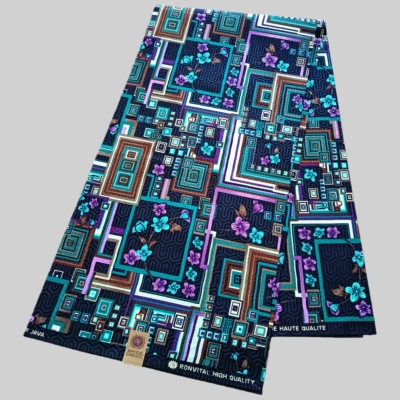 非洲蜡布民族风双面印花布料