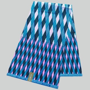 涤纶穆斯林非洲蜡染布polyester African Wax Fabric 6码超级蜡布