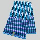 African Wax Fabric 涤纶穆斯林非洲蜡染布polyester 6码 超级蜡布