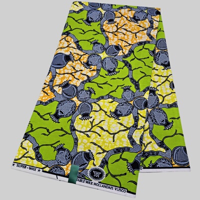 非洲蜡染布40X40全棉6码