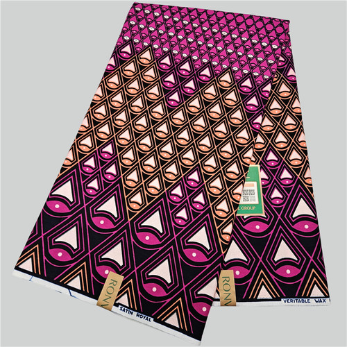 非洲蜡染布全棉6码超级蜡布