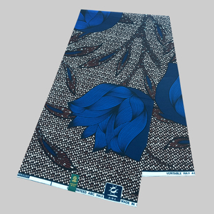 H全棉高端非洲蜡染布Cotton African Wax Fabric100%全棉一码蜡布