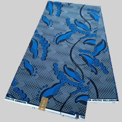 涤纶非洲蜡染布1码非洲印花布