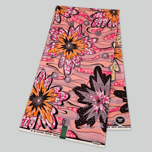 金砂非洲蜡染布6码全棉纯棉