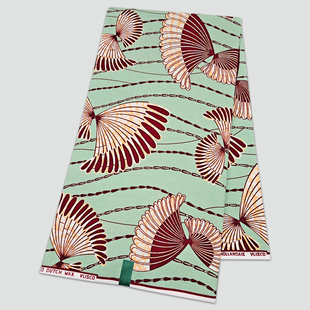 新设计荷兰非洲蜡染布African Wax fabric全棉6码衣服裙子布料