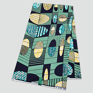 新设计荷兰非洲蜡染布African Wax fabric全棉6码衣服裙子布料