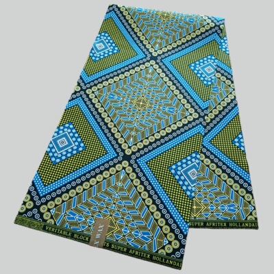 涤纶非洲穆斯林蜡染布6码