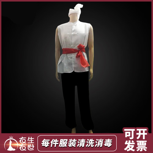阿宝服装地道战民兵演出服