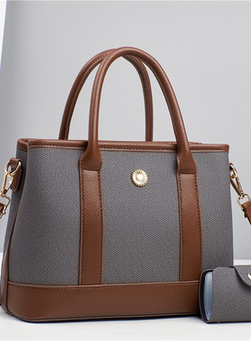 现货款工厂时尚潮流女包高级感大容量单肩包斜挎包手提包女21376