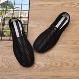 Летняя сетчатая пустота, старое пекинское мужское сухожилие из говядины, вышивка, дышащая, ежедневная повседневная дезодорант, недеодорантная пещерная сеть.