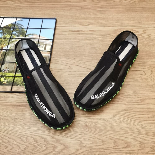 Летние сетчатые слипоны, туфли, дышащие дезодорированные сандалии, с вышивкой, мягкая подошва