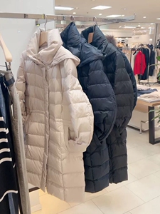 ZOEYJA佐佐家 贰叁 防静电+防水 抽绳调节磨毛温暖可拆帽长羽绒服