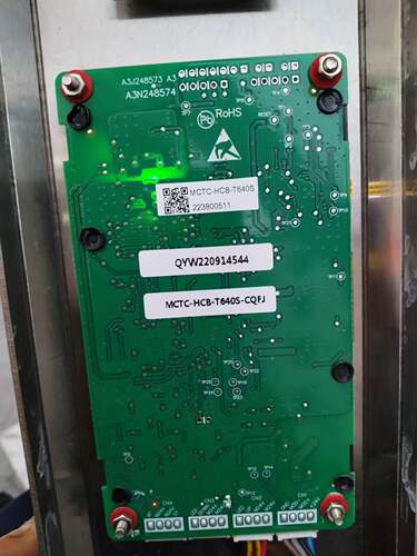 电梯外呼显示板适用重庆富士电梯MCTC-HCB-T640S专用协议电梯配件