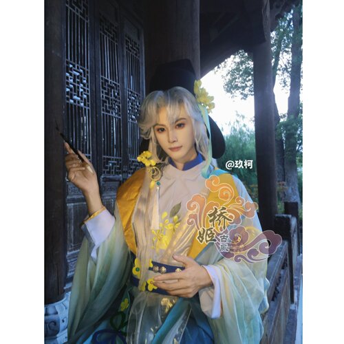 白居易cos白乐天 香山居士 忘川风华录cos 古风古装 桥姬古风