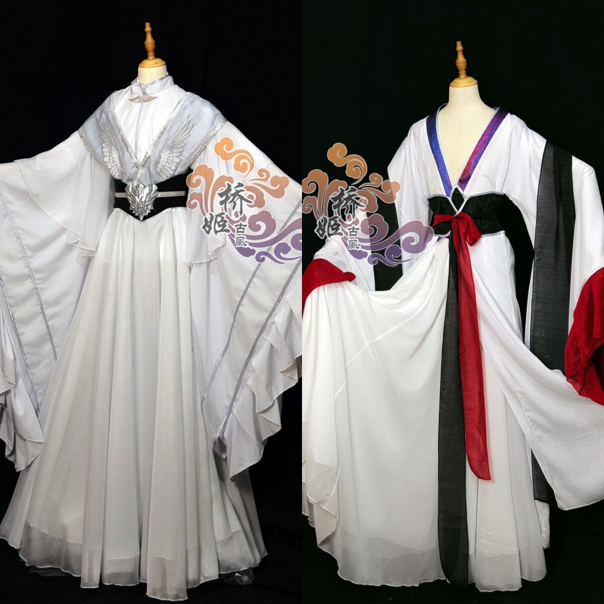 白子画初见拜师 杀阡陌常服cos 师傅杀姐姐 花千骨cos 古风 古装