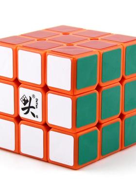 大雁展翅57mm三阶魔方橙色专业竞速速拧比赛魔方益智玩具课间礼物