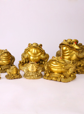 开业礼品金蟾摆件客厅店铺