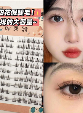 眸莱雅分段式太阳花假睫毛
