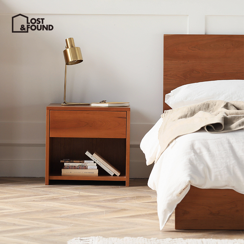 北欧日式风实木木储物柜