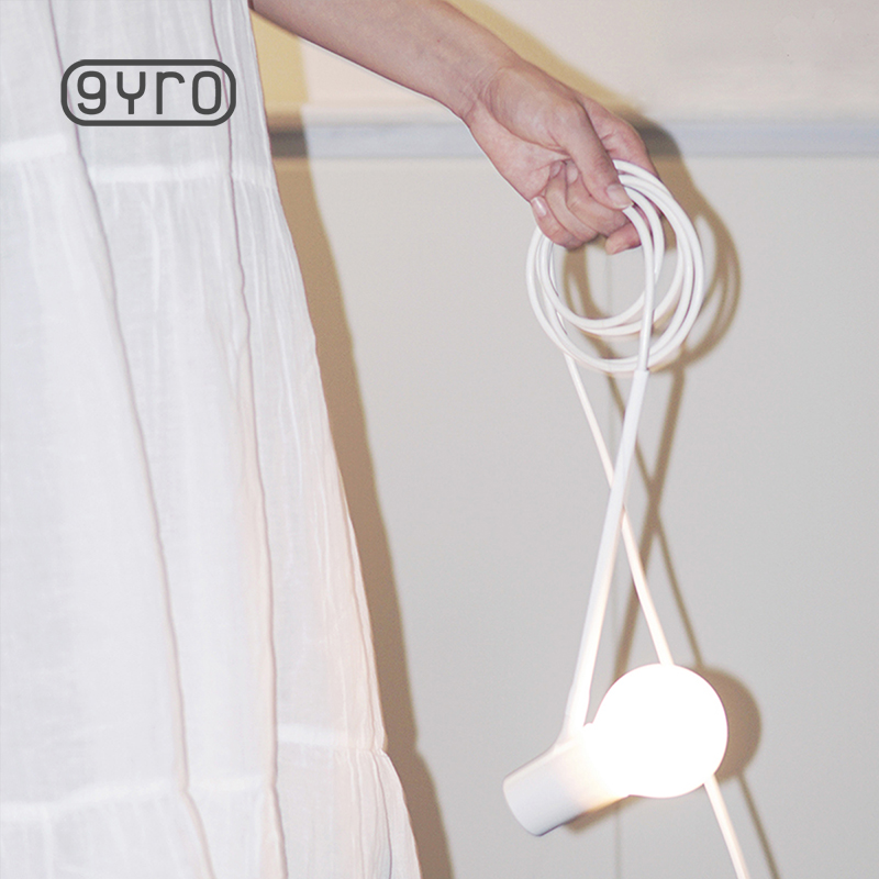 gyro北欧日式灵巧小吊灯ins现代