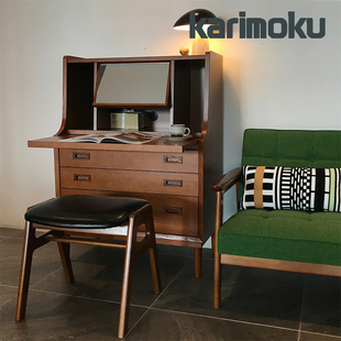 bench换鞋 KARIMOKU60 Stacking Chair 实木玄关凳 凳北欧日式